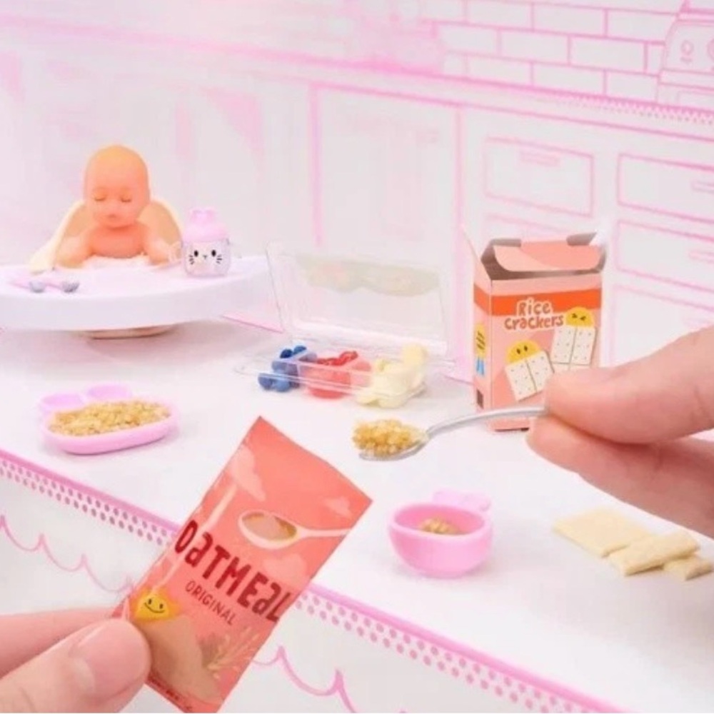 MGA's Miniverse Make It Mini Real‎ Baby Make It Mini Baby Food SEALED NEW - Picture 5 of 7